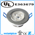 UL listed AC85-265V 3W 5W 7W 9W 12W aluminum ceiling light